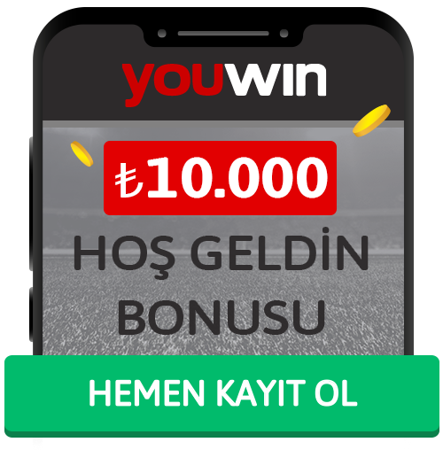 Youwin 10.000 TL Kayıt Bonusu